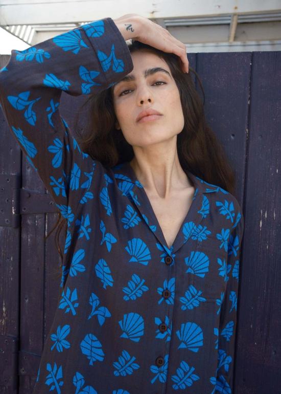  에이스 앤 지그 블라우스 에이스 & 지그 디에고 셔츠 자바 - ACE & JIG