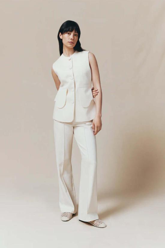  데스트리 베스트 마리안느 데님  에크루