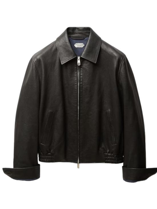 26SS 베르사체 가죽 자켓 1024017 1A174911B000 Black