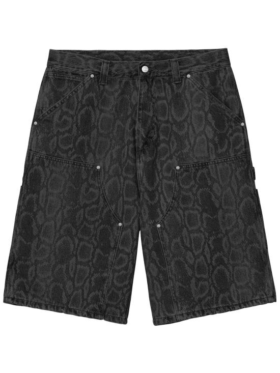 26SS 칼하트 WIP OG 더블 니 쇼츠 I036590 3R260 Black