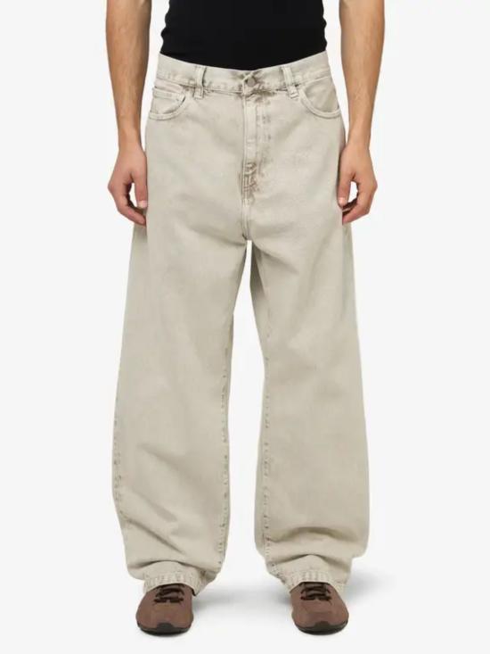 26SS 칼하트 WIP 랜든 데님 팬츠 I033749 2ZX5F Beige - CARHARTT WIP