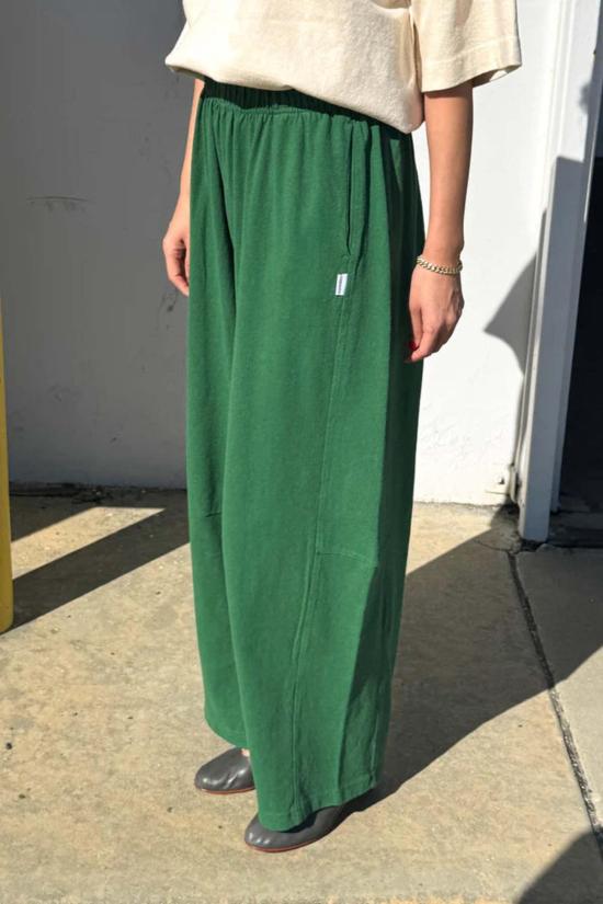  르 본 숍 트레이닝/조거 팬츠 르봉 쇼페 베어 팬츠 모스 그린