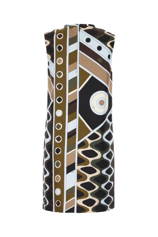 26SS 푸찌 미디 원피스 6HRG056H841 016 KHAKI BLUE - PUCCI