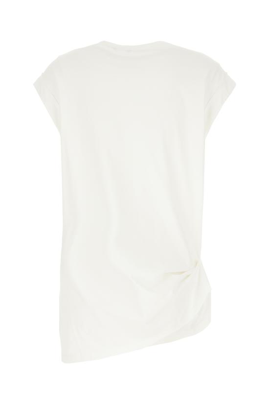 26SS 알렉산더 맥퀸 반팔 티셔츠 871132QZARW 9007 LIGHT IVORY - ALEXANDER MCQUEEN