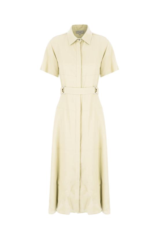 26SS 안토넬리 피렌체 미디 원피스 Q6632935 113 BEIGE NATURALE