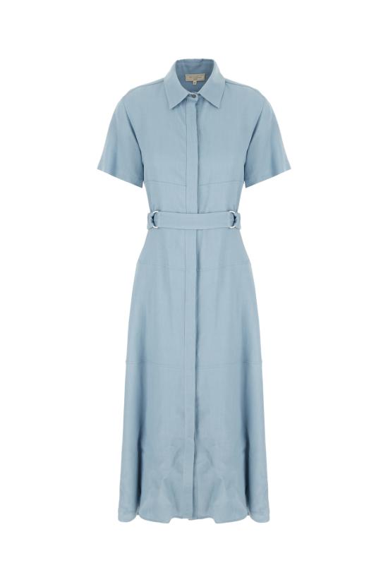 26SS 안토넬리 피렌체 미디 원피스 Q6632935 702 Azzurro