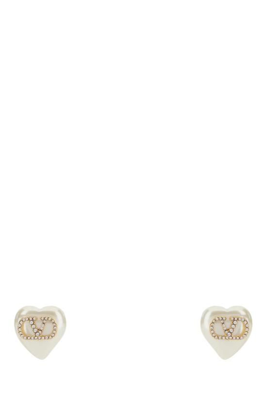 26SS 발렌티노 가라바니 이어링 8W0J0BT2EXE 3DV ORO CRYSTAL CREAM