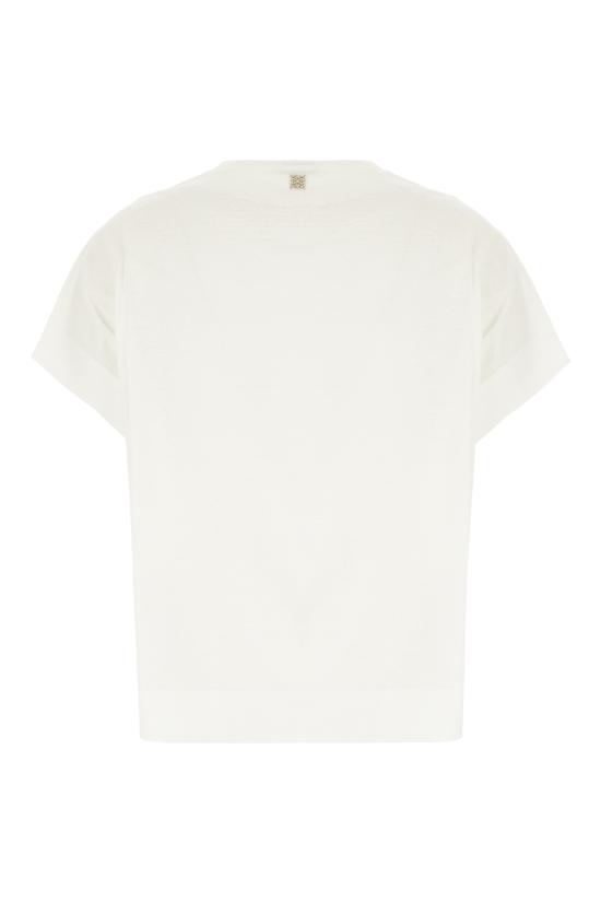 26SS 빠니깔레 반팔 티셔츠 D381641G 0201 CREAM - Panicale