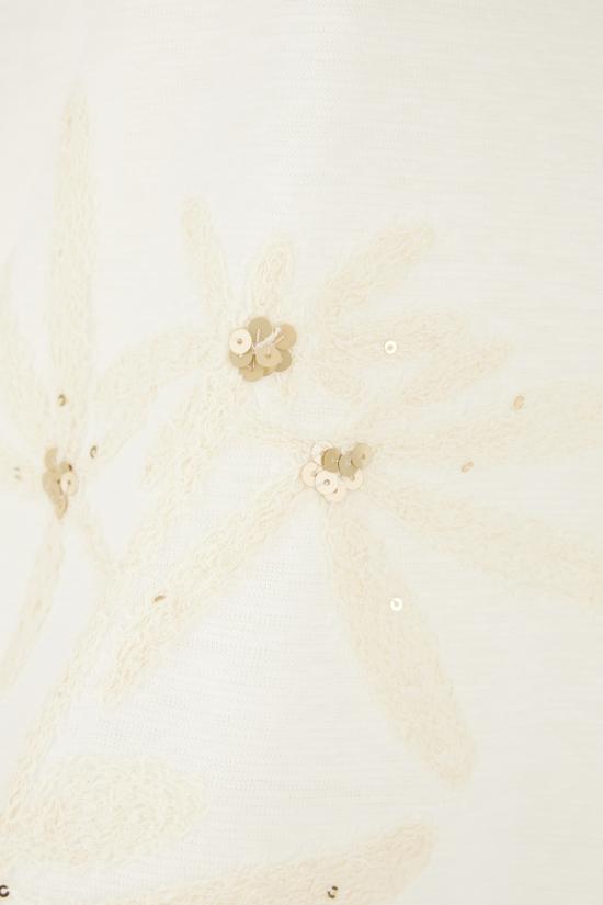 26SS 빠니깔레 반팔 티셔츠 D381641G 0201 CREAM - Panicale