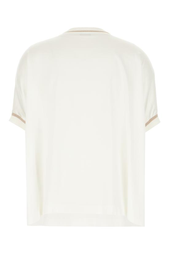 26SS 빠니깔레 반팔 티셔츠 D381152V 0205 CREAM - Panicale