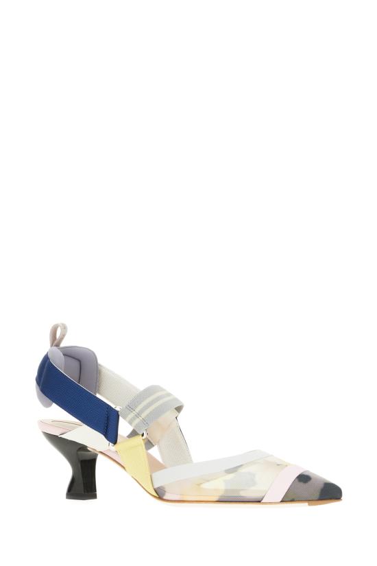 26SS 펜디 샌들 8J6716AY1B F1WC2 BLU GIALLO - FENDI