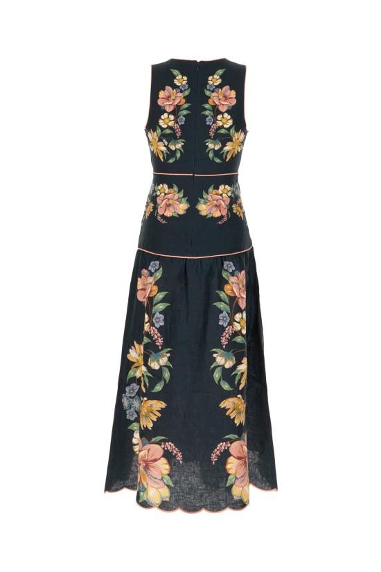 26SS 팜 리오 롱 원피스 353550 26059 DARK BLUE - FARM RIO