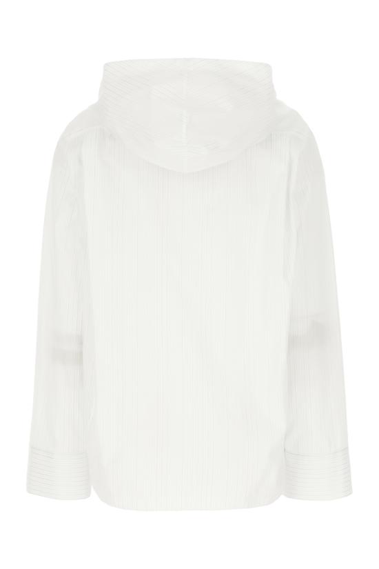 26SS 알라이아 셔츠 AA9C1004W124C 031 BLANC BLEU - ALAIA