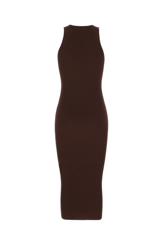 26SS 아이스 비 아이스버그 롱 원피스 AH047534 2164 BROWN - ICE B ICEBERG