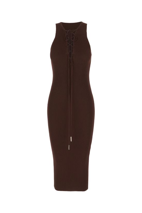 26SS 아이스 비 아이스버그 롱 원피스 AH047534 2164 BROWN