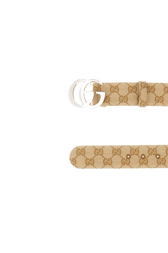 26SS 구찌 가죽 벨트 864233FAFUT 9611 BEIGE EBONY - GUCCI