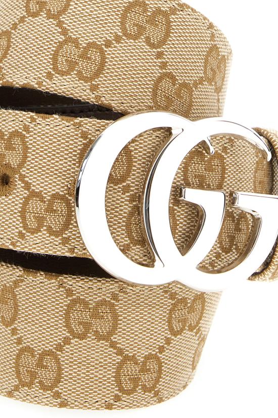 26SS 구찌 가죽 벨트 864233FAFUT 9611 BEIGE EBONY - GUCCI