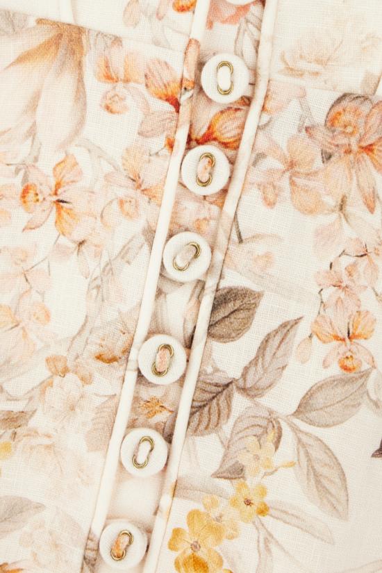 26SS 짐머만 롱 원피스 7525DS261 CMSO CREAM SONGBIRD - ZIMMERMANN