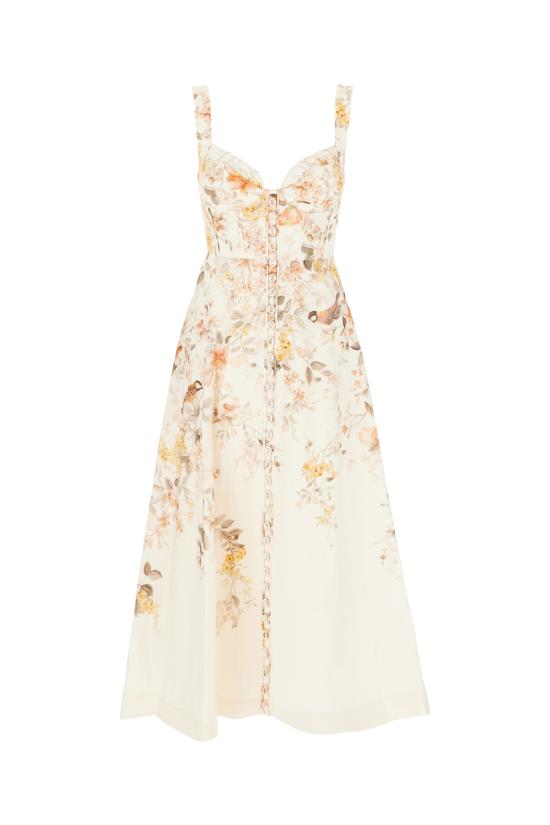 26SS 짐머만 롱 원피스 7525DS261 CMSO CREAM SONGBIRD