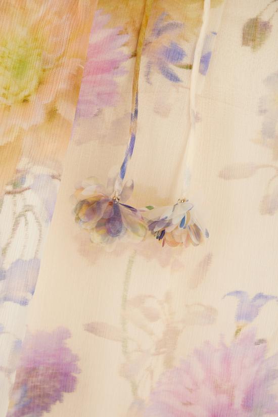 26SS 짐머만 셔츠 7921TS261 CRDA CREAM DAHLIA - ZIMMERMANN