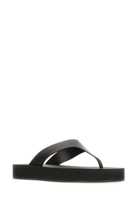 26SS 더로우 뮬/슬리퍼 F1838L825 BLK BLACK - THE ROW