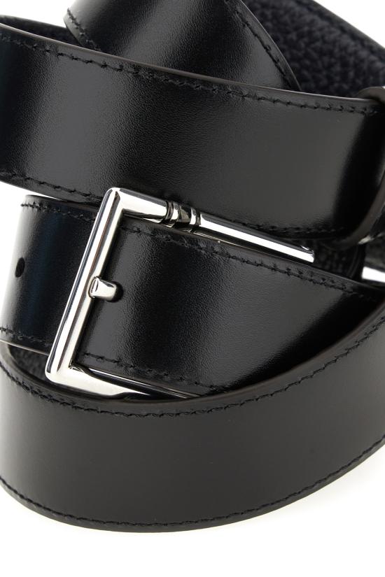 26SS 몽블랑 가죽 벨트 222199 BLUEBLACK BLUE BLACK - MONTBLANC