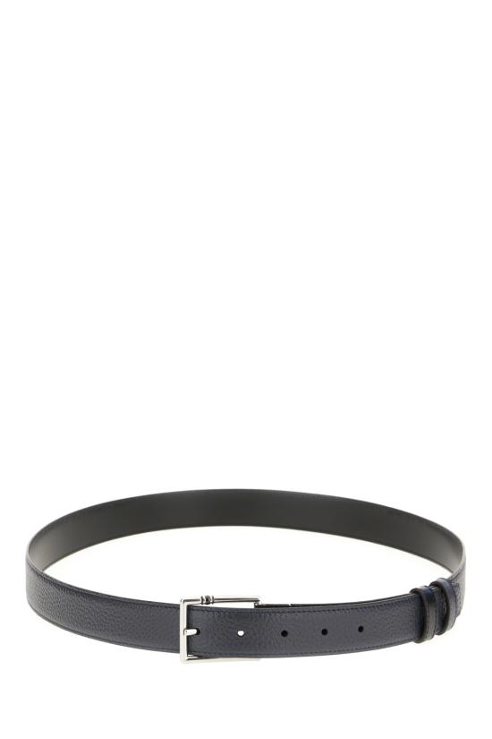 26SS 몽블랑 가죽 벨트 222199 BLUEBLACK BLUE BLACK