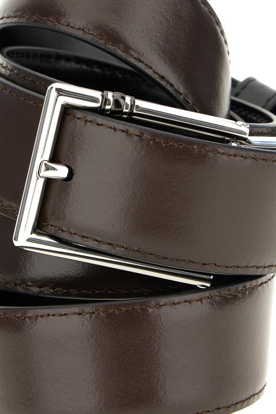 26SS 몽블랑 가죽 벨트 222373 BLACKEBONY BLACK EBONY - MONTBLANC