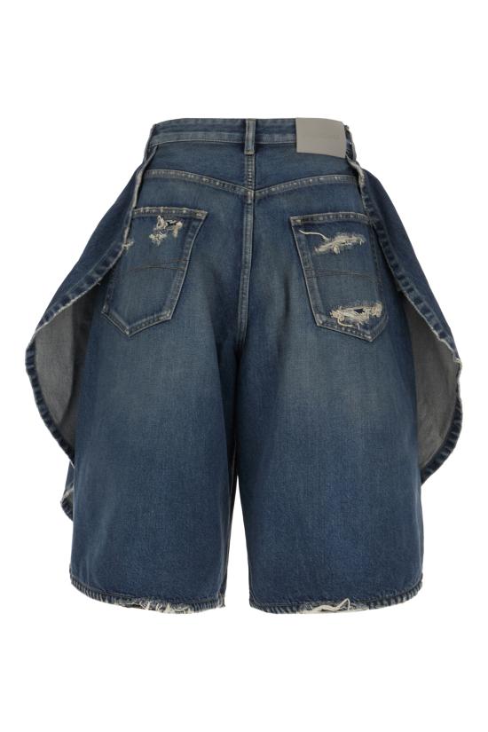 26SS 발렌시아가 데님 숏팬츠 872219TRW61 4060 DARK OCEAN - BALENCIAGA