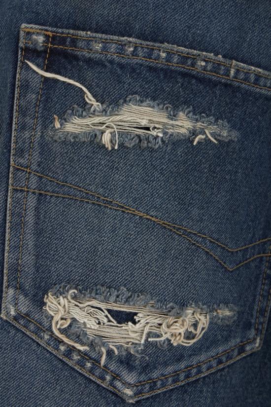 26SS 발렌시아가 데님 숏팬츠 872219TRW61 4060 DARK OCEAN - BALENCIAGA