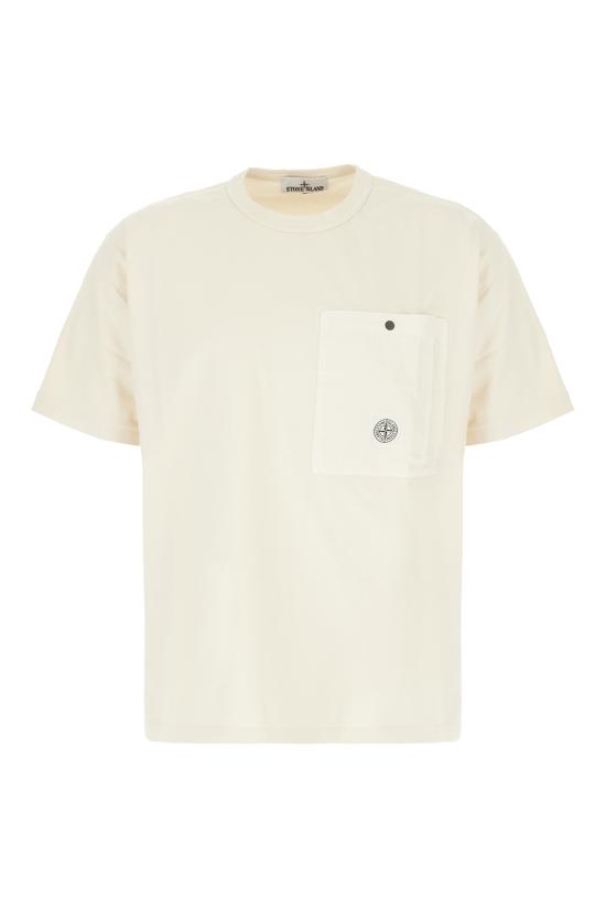 26SS 스톤 아일랜드 반팔 티셔츠 S152100004S0115 V0093 IVORY