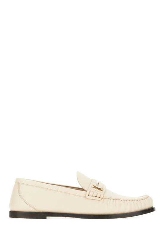 26SS 생로랑 모노그램 레더로퍼 820648AAELH 1001 NEUTRO