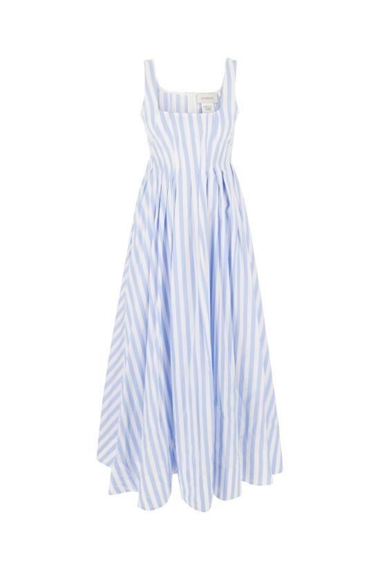 26SS 스포트막스 롱 원피스 SPXFILMATO 003 Azzurro