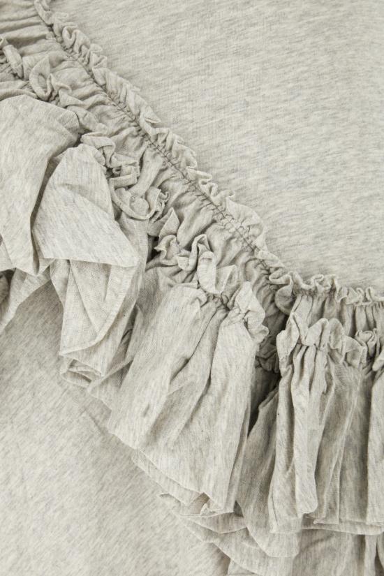 26SS 드리스 반 노튼 미디 스커트 2610111453606 813 GREY MELANGE - DRIES VAN NOTEN