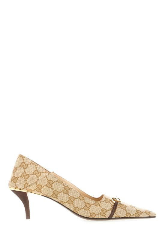 26FW 구찌 비토리아 펌프스 865515FAFZD 9167 BEIGE EBONY