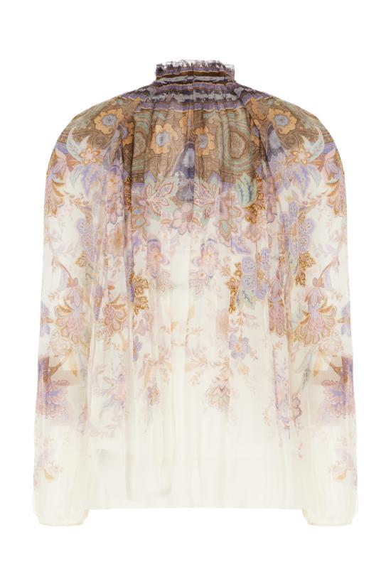 26SS 짐머만 셔츠 0991TS261 CBPA CREAM BLUE PAISLEY - ZIMMERMANN