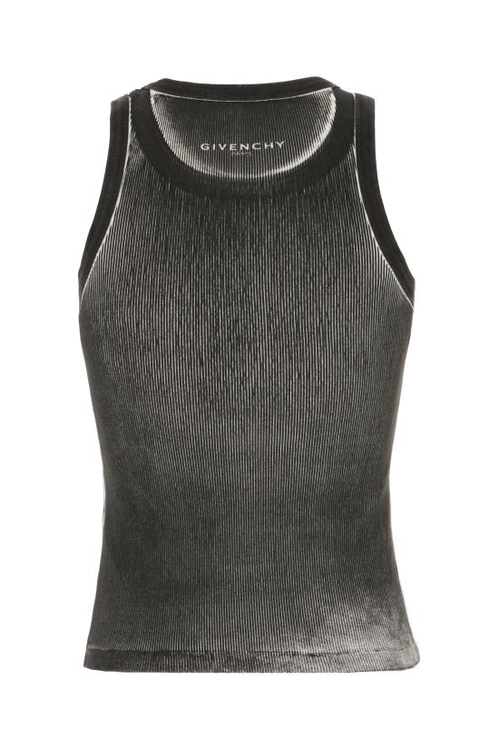 26SS 지방시 민소매 티셔츠 BW70FPPY06 004 BLACK WHITE - GIVENCHY