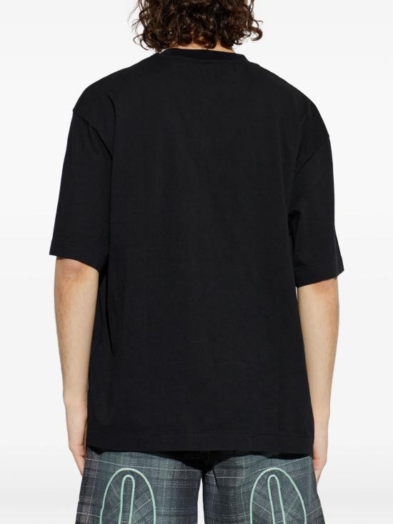 26SS 오프화이트 반팔 티셔츠 44MAA120S26J00M 001 Black - OFF WHITE