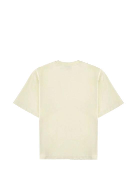 26SS 오프화이트 반팔 티셔츠 44MAA120S26J00M 331 GREEN - OFF WHITE