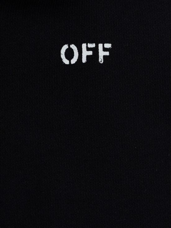 26SS [키즈] 오프화이트 티셔츠 44BBB001S26F005 Black - OFF WHITE