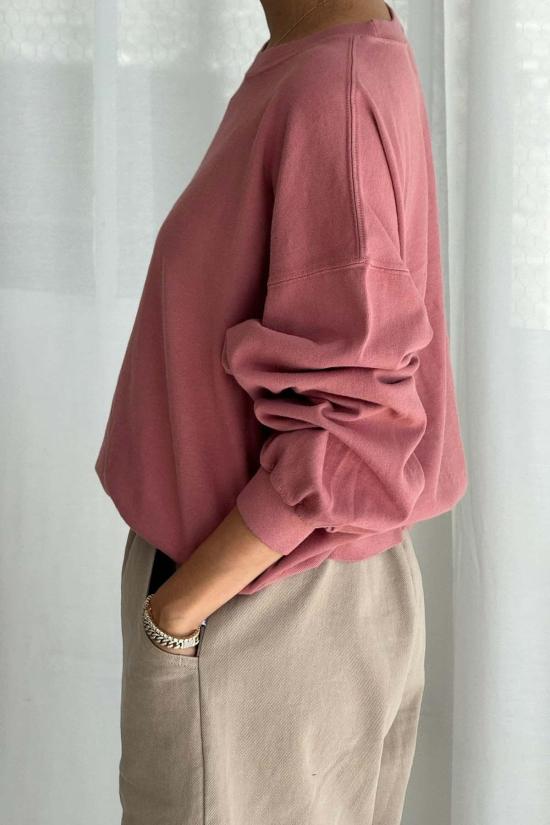  르 본 숍 스웨터 Le Bon Shoppe Cali 저지 스웨트셔츠 클레이 - Le Bon Shoppe