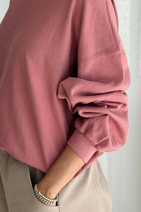  르 본 숍 스웨터 Le Bon Shoppe Cali 저지 스웨트셔츠 클레이 - Le Bon Shoppe