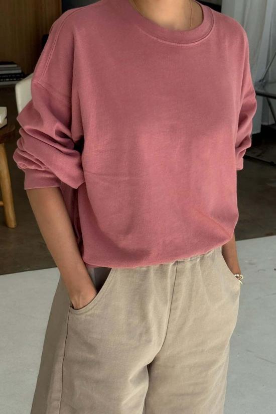  르 본 숍 스웨터 Le Bon Shoppe Cali 저지 스웨트셔츠 클레이