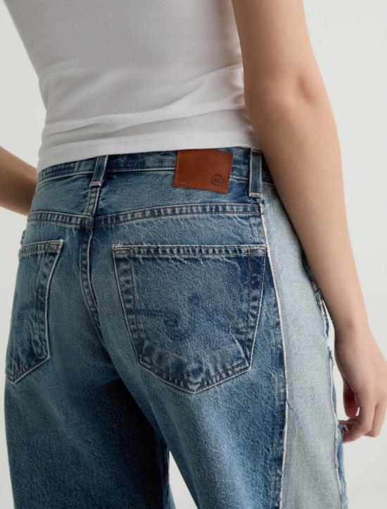  아드리아노 골드슈미드 데님 팬츠 아드리아노 골드슈미트 아드리아 컬러블록 진 13주년 기념 초현실적인 디자인 - ADRIANO GOLDSCHMIED