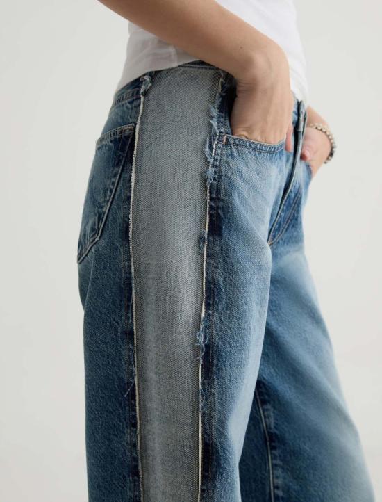  아드리아노 골드슈미드 데님 팬츠 아드리아노 골드슈미트 아드리아 컬러블록 진 13주년 기념 초현실적인 디자인 - ADRIANO GOLDSCHMIED