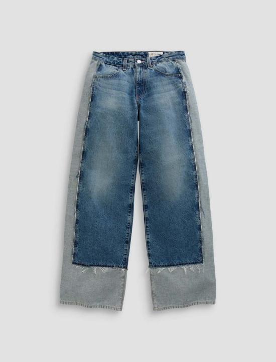  아드리아노 골드슈미드 데님 팬츠 아드리아노 골드슈미트 아드리아 컬러블록 진 13주년 기념 초현실적인 디자인 - ADRIANO GOLDSCHMIED