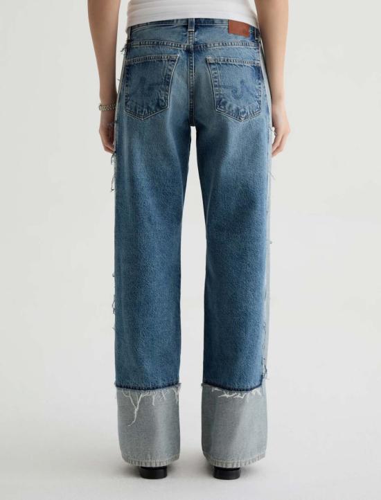  아드리아노 골드슈미드 데님 팬츠 아드리아노 골드슈미트 아드리아 컬러블록 진 13주년 기념 초현실적인 디자인 - ADRIANO GOLDSCHMIED