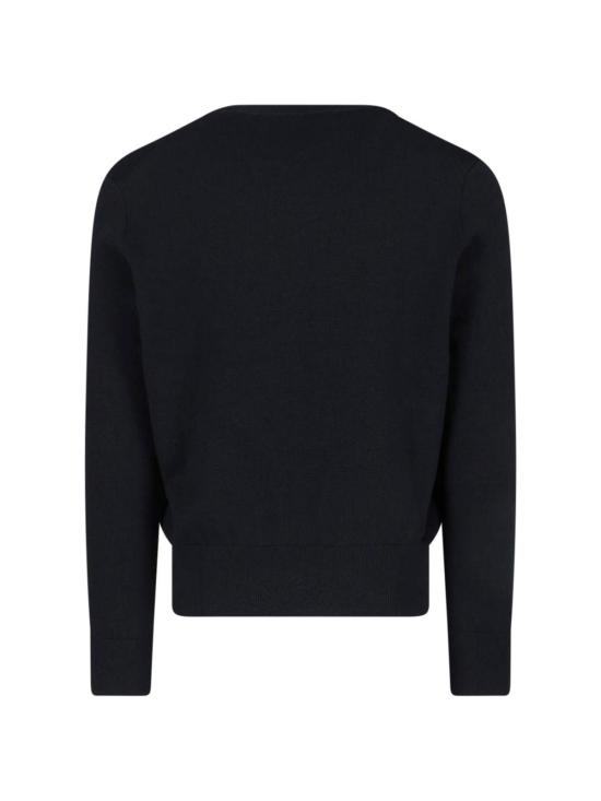  아미 스웨터 Ami Alexandre Mattiussi  Ami De C Ur 블랙 - AMI