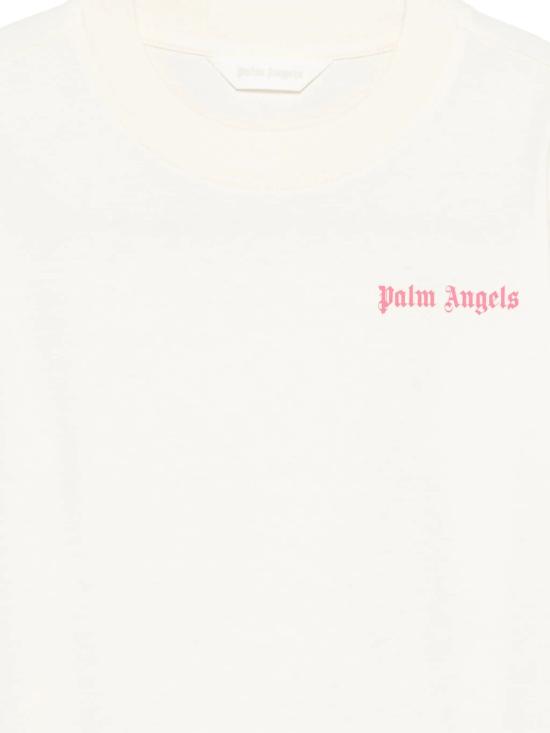 26SS [키즈] 팜앤젤스 티셔츠 PGAA002S26JER003 White - PALM ANGELS