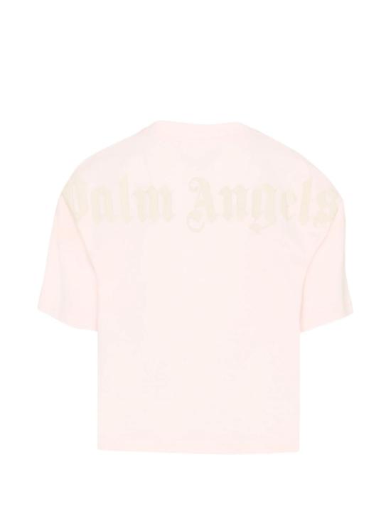 26SS [키즈] 팜앤젤스 티셔츠 PGAA001S26JER001 042 Pink - PALM ANGELS